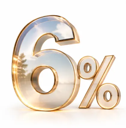 6%
