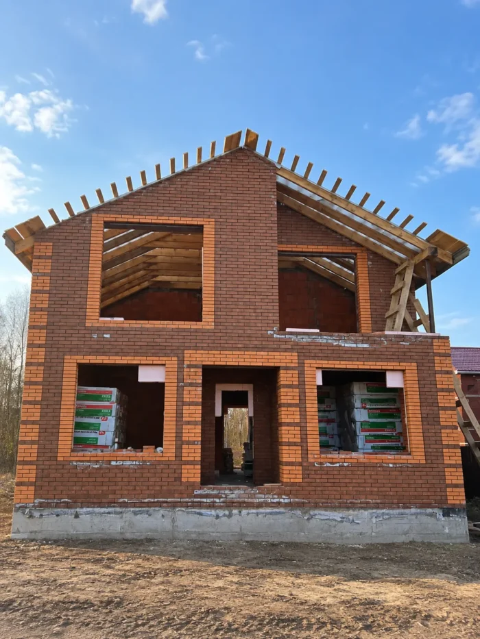 Кирпичный дом п. Зональный, 2023 год постройки