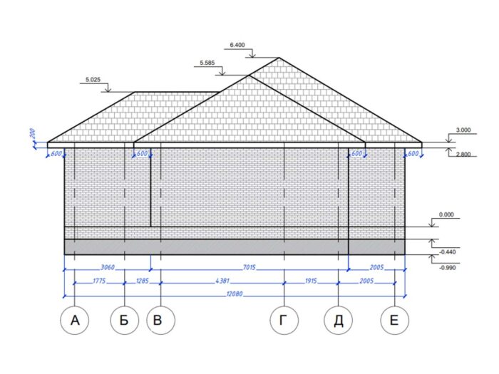 Дом из кирпича 111,1 м², 1 этаж — строительство в Томске