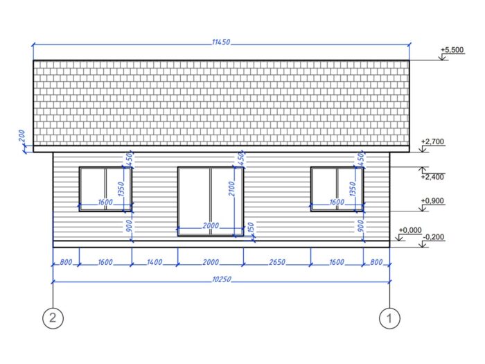 Дом из бруса 85,1 м², 1 этаж — строительство в Томске