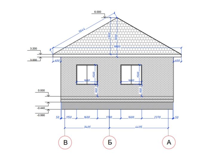 Дом из кирпича 88,8 м², 1 этаж — строительство в Томске