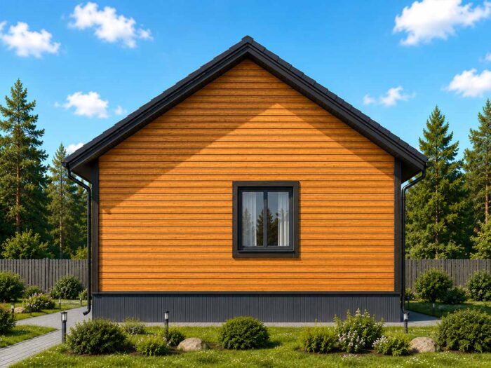 Дом из бруса 52,5 м², 1 этаж — строительство в Томске