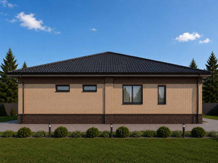 Дом из кирпича 211,1 м², 1 этаж — строительство в Томске