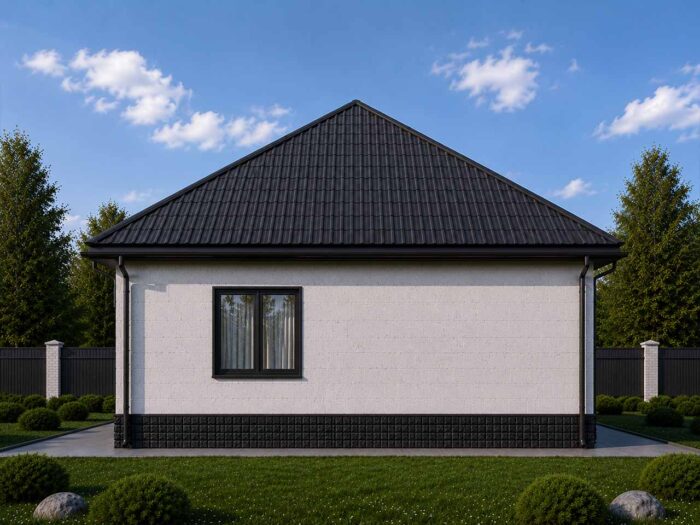 Дом из газобетона 124,7 м², 1 этаж — строительство в Томске