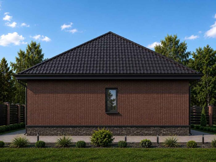 Дом из кирпича 102,5 м², 1 этаж — строительство в Томске
