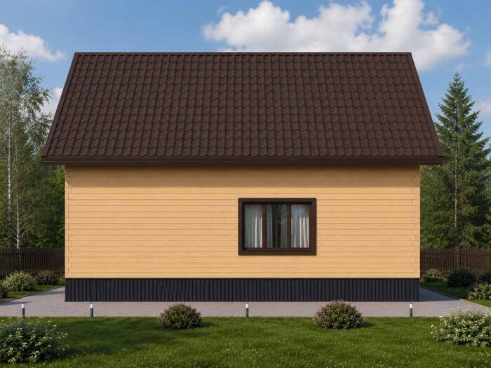 Дом из бруса 170,3 м², 2 этажа — строительство в Томске