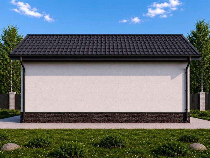 Дом из газобетона 80,6 м², 1 этаж — строительство в Томске